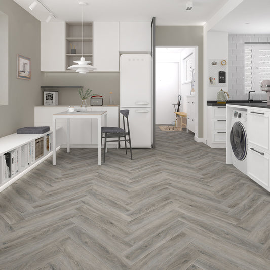 Concord Ash Herringbone SPC 1.41m2