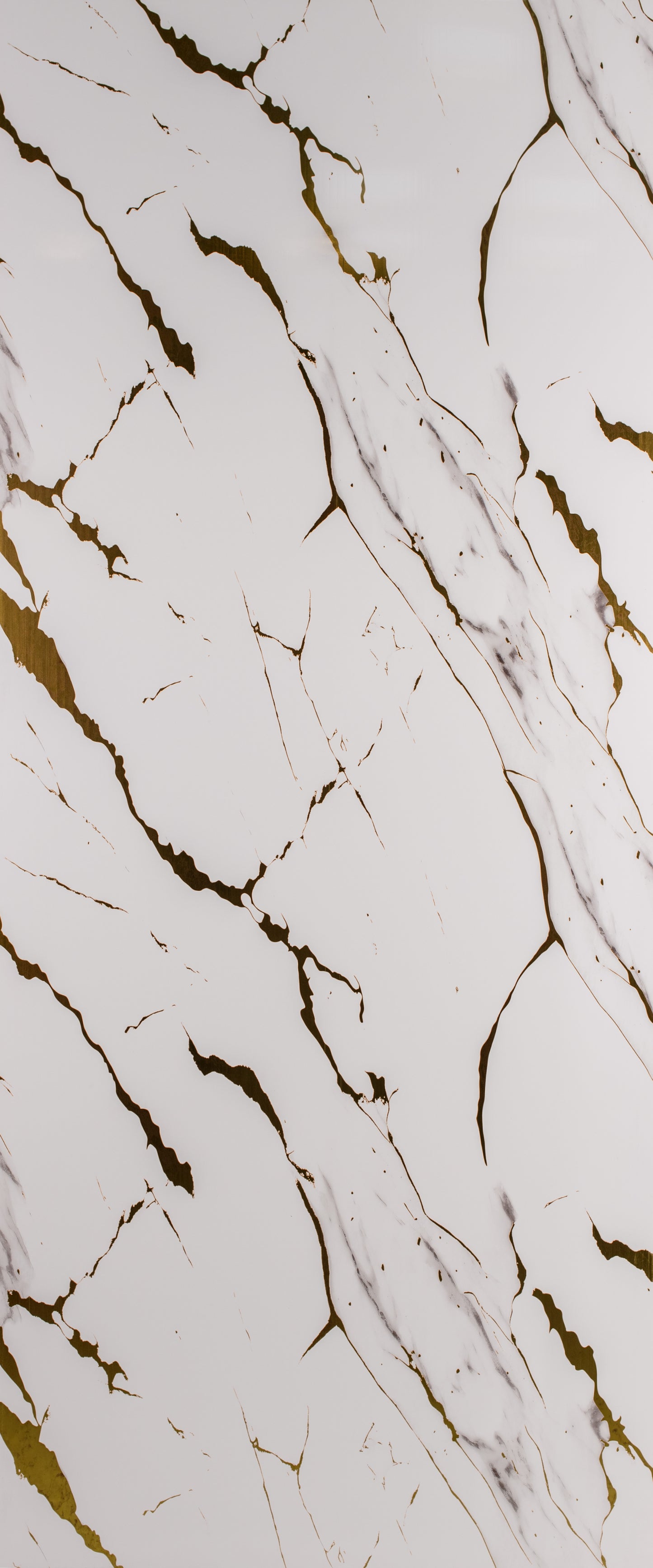 1m x 2.4m Golden Metallic Marble