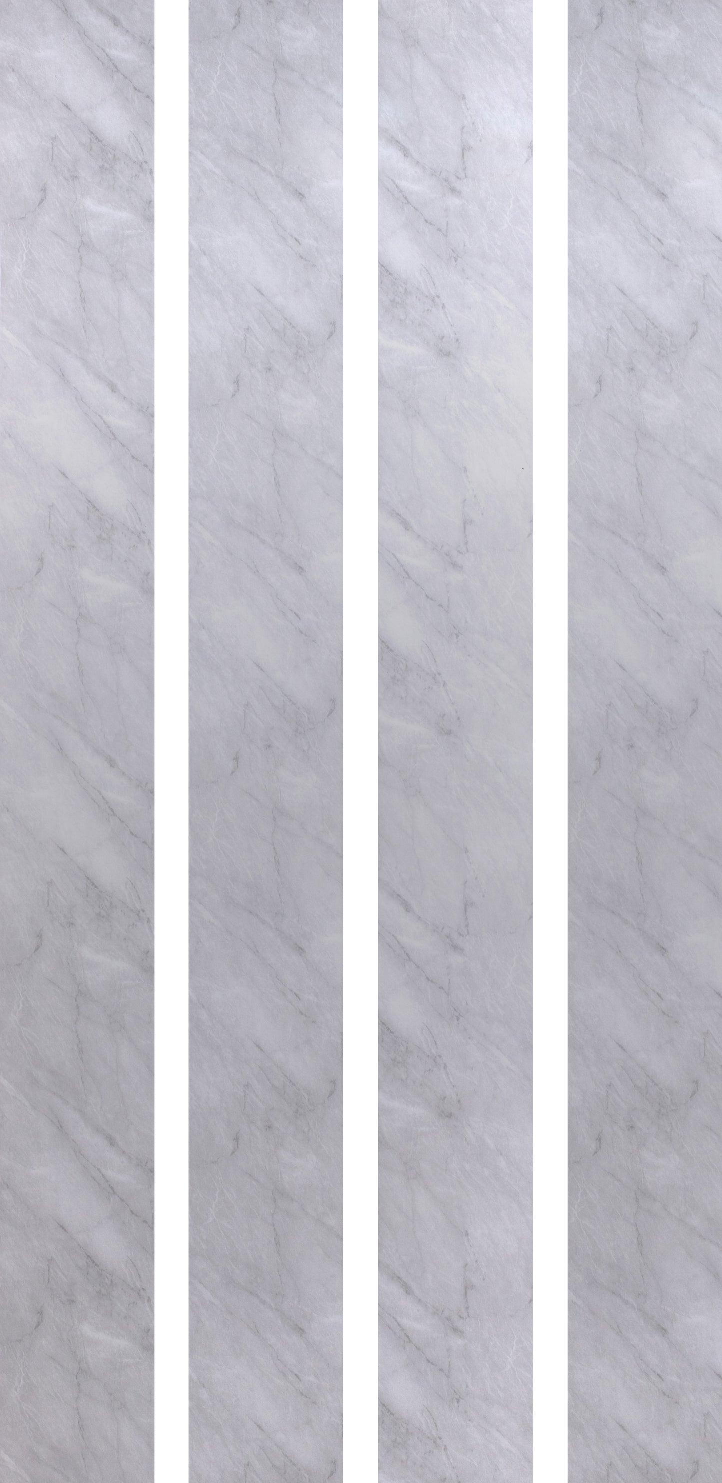 250mm x 2.6m Grey Marble (Pack of 4)