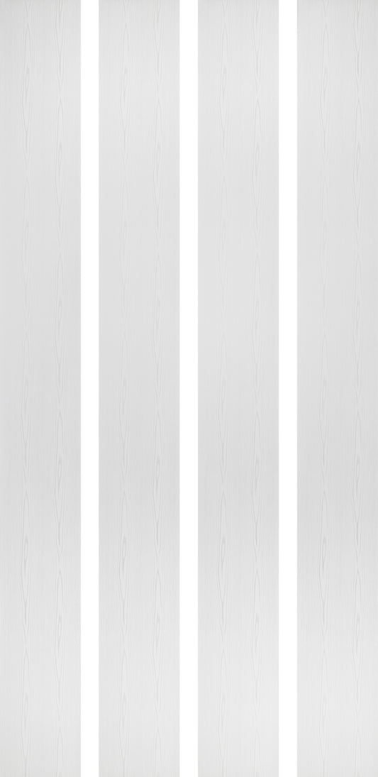 250mm x 2.6m White Ash (Pack of 4)
