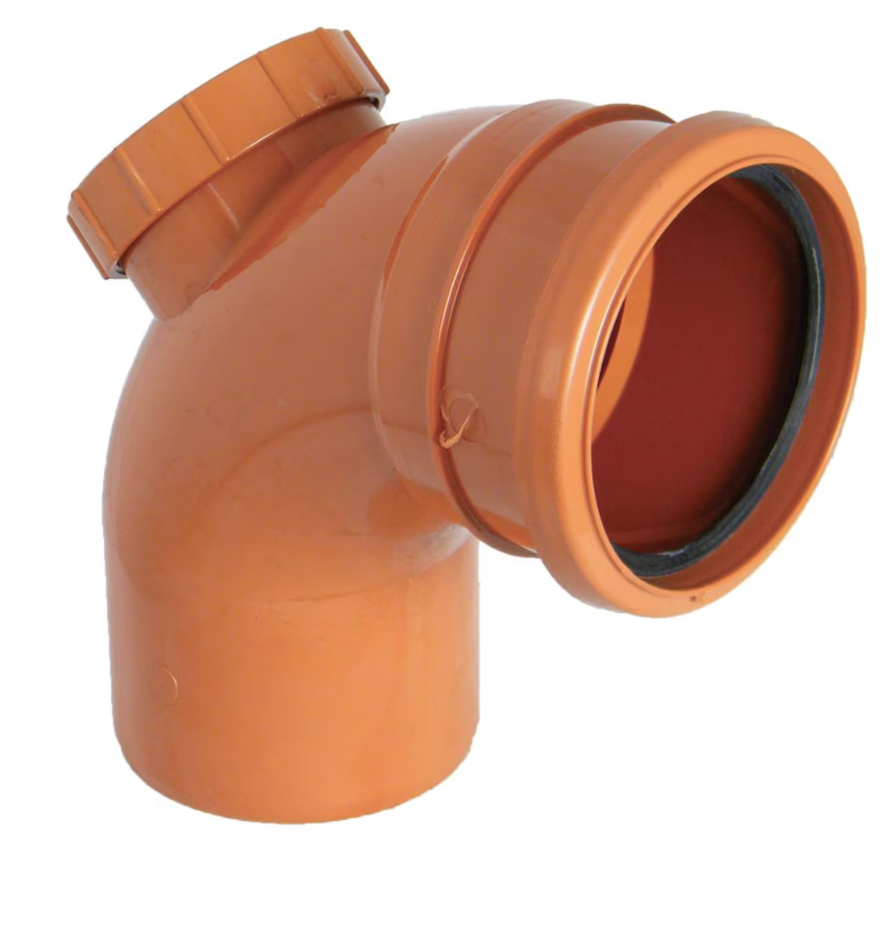 110mm Single Socket Access Bend 90 Degree