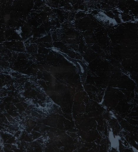 1m x 2.4m Black Marble