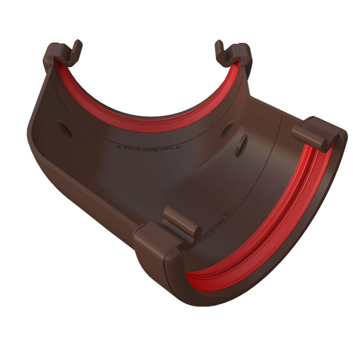 Half Round 135 Degree Gutter Angle