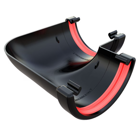 Half Round 90 Degree Gutter Angle