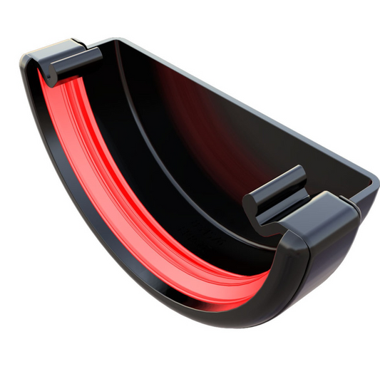 Half Round External Stopend