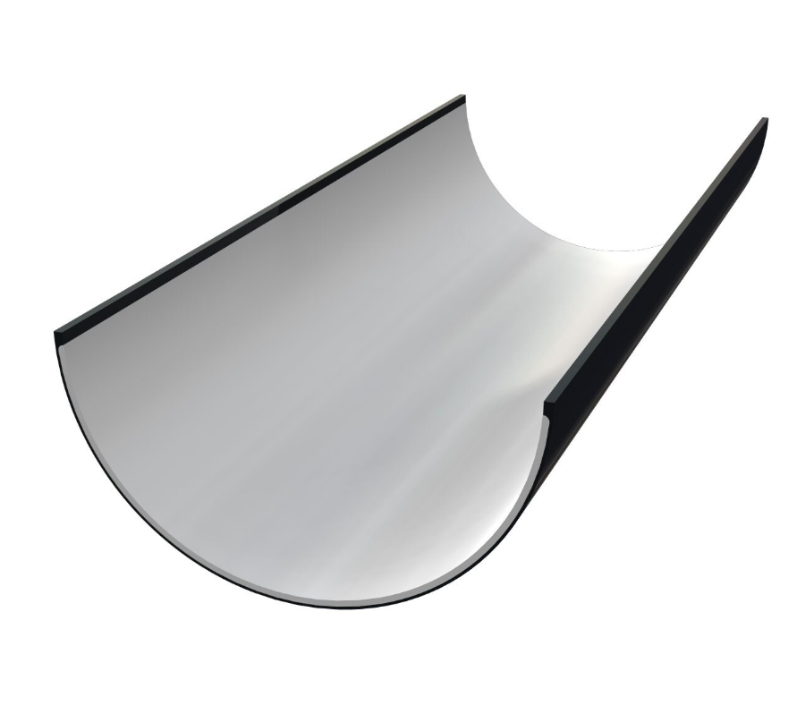 4m Half Round Gutter