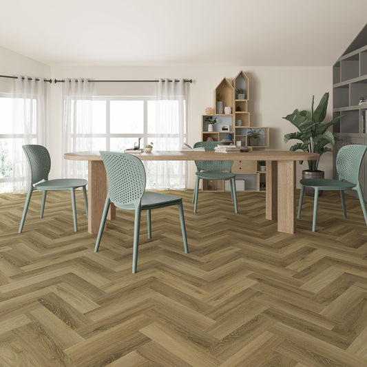 Wichita Beech Herringbone SPC 1.41m2