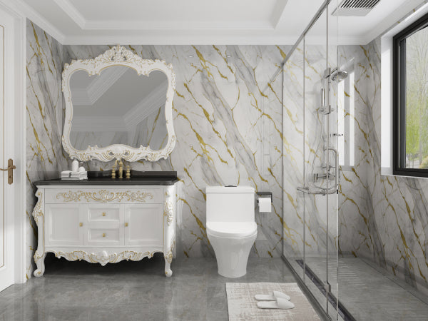 1m x 2.4m Calacatta Gold Marble