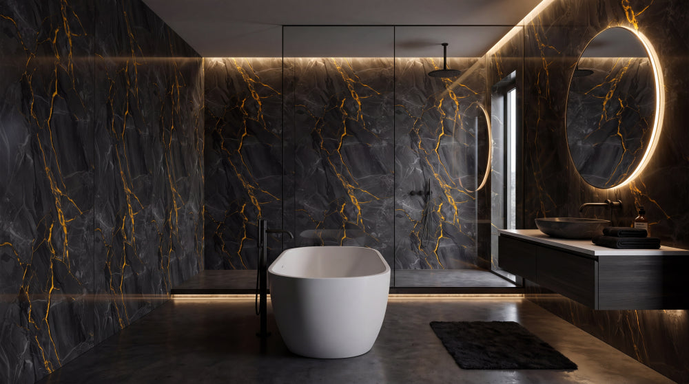 1m x 2.4m Dark Tempest Gold