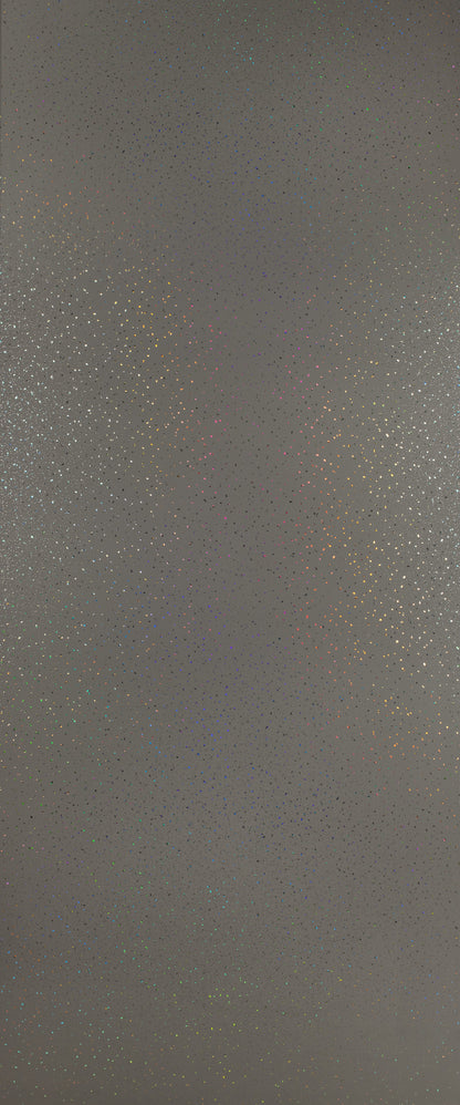 1m x 2.4m Grey Sparkle