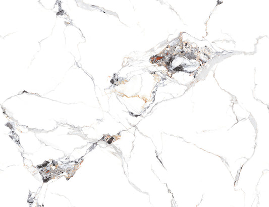 1m x 2.4m Onyx Carrara Marble