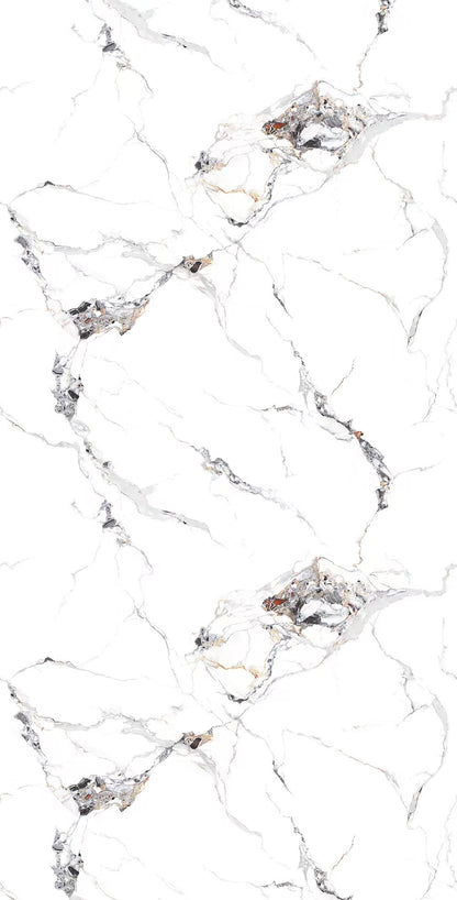 1m x 2.4m Onyx Carrara Marble