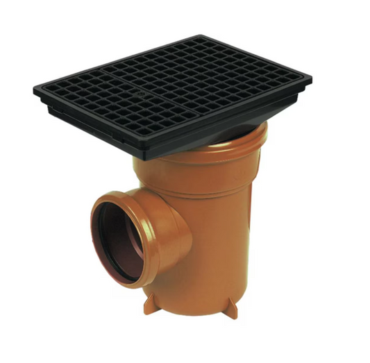 110mm Rectangular Top Bottle Gully